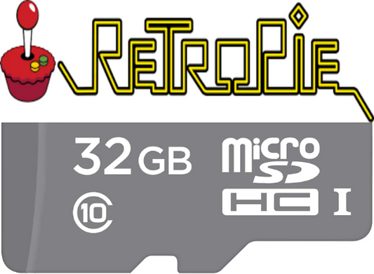 32gb RetroPie Fully Loaded MicroSD Card